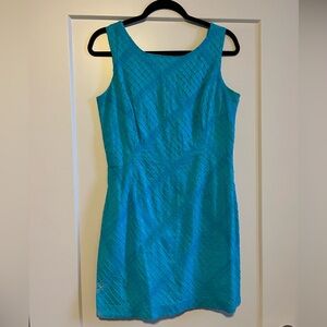 Teal mini Lilly dress